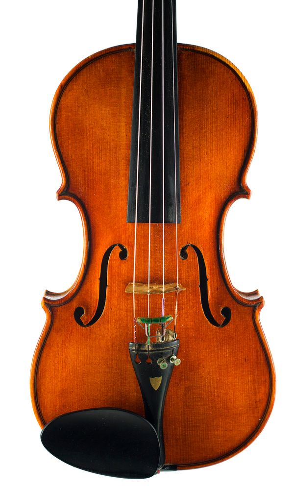 A violin by Karel Van der Linden, Hilversum, 20th Century