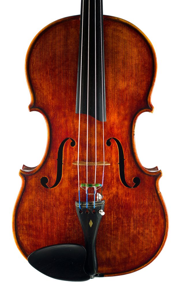 A viola by Karel Van der Linden, Hilversum, 20th Century