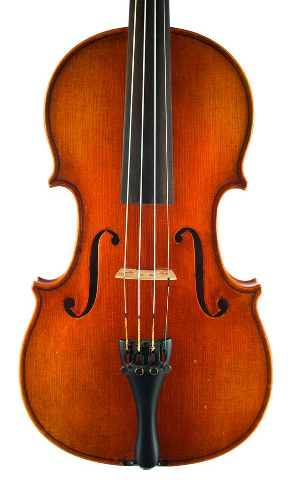 A violin, labelled Franz Kirschnek