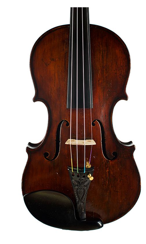 A 7/8 size violin