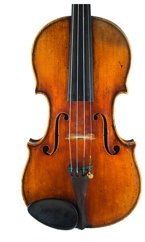 A violin by Gand & Bernardel, Paris 1876