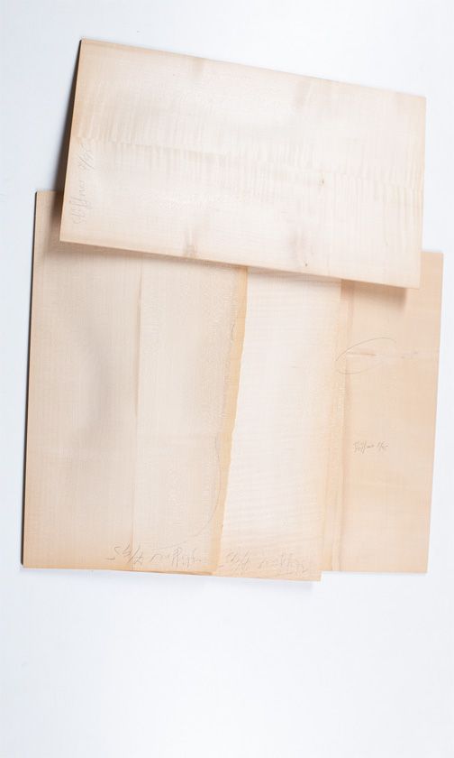 Four maple violin backs