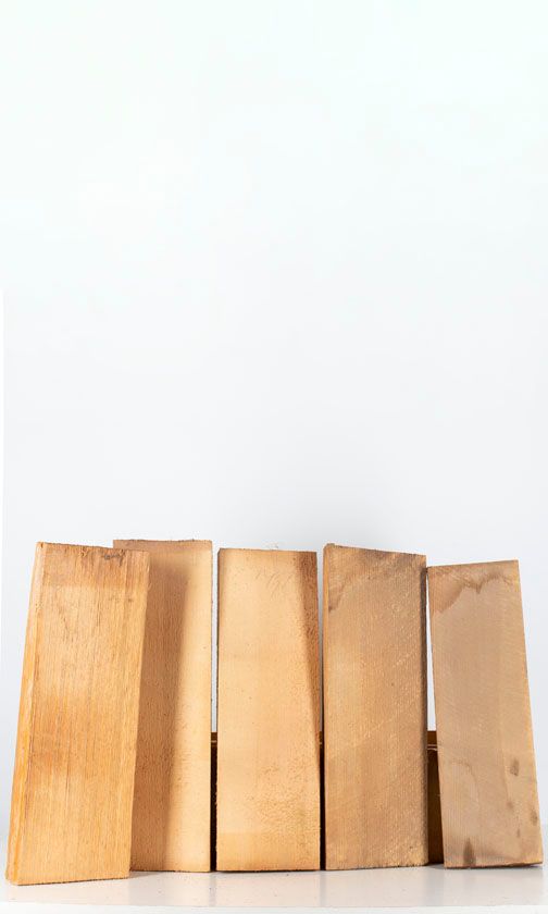 Five spruce violin tables