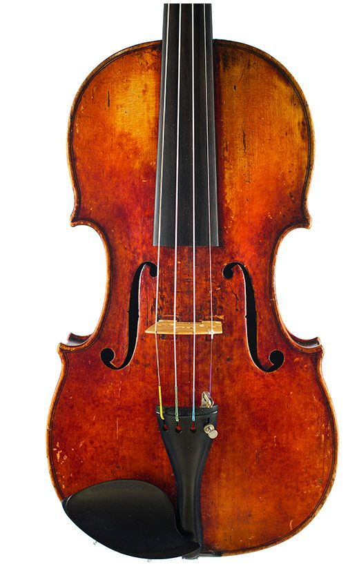 A violin, possibly made for the Betts Workshop, Mittenwald, circa 1780