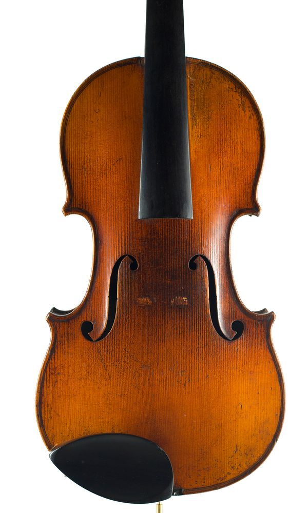 A violin, labelled Jerôme Thibouville-Lamy