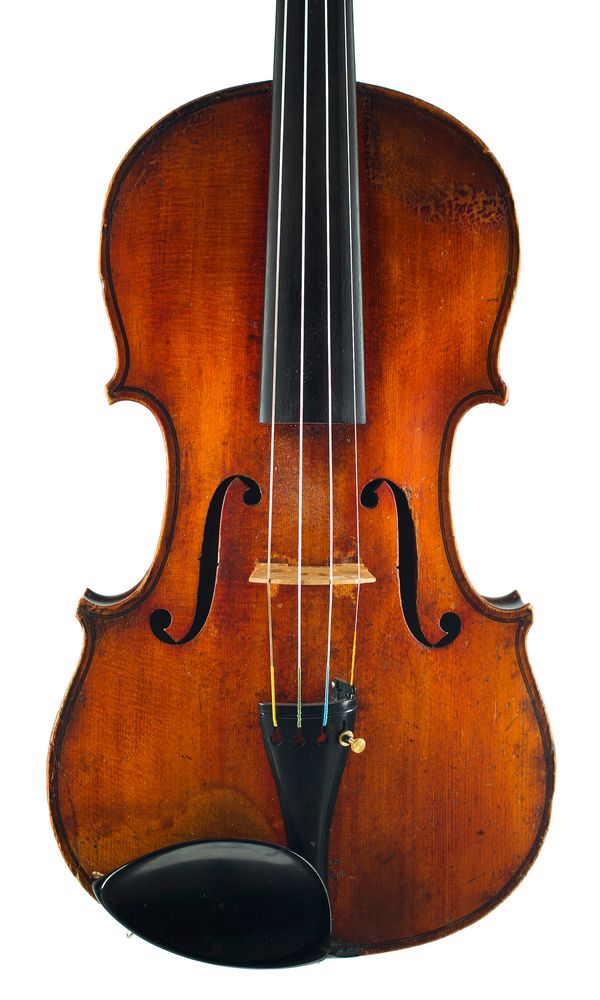 A violin, possibly Italy, circa 1900