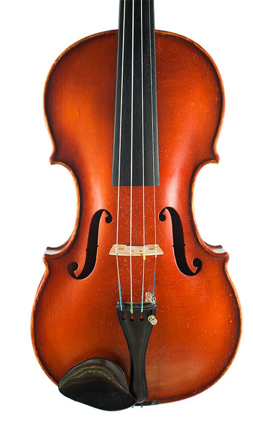A violin Label Nouccau procede approuve par l'Institut | Thibout, Luthier, rue Rameau, TJP Paris 1835