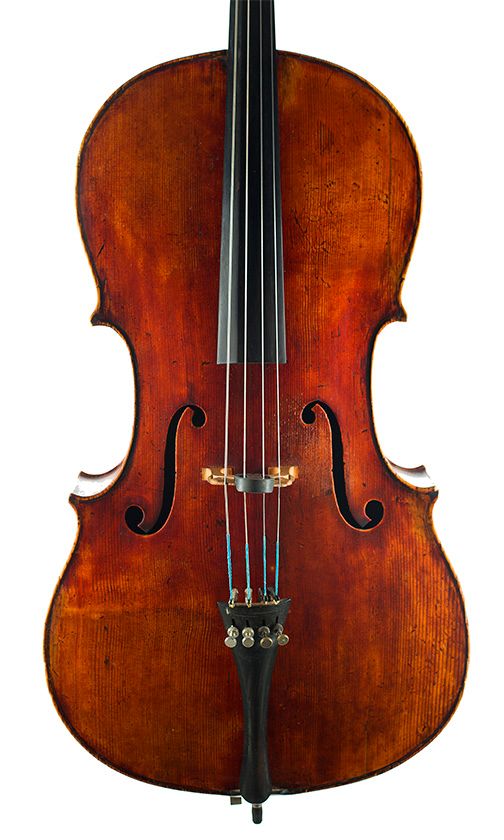 A cello by Jean Charles, France, 18th Century