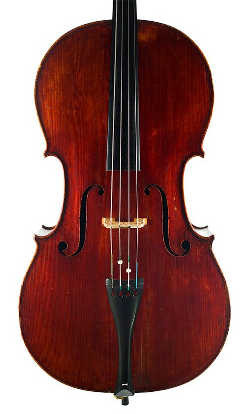 A cello, probably by James Brown the second, London, circa 1830