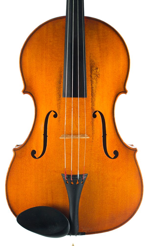 A viola by Gerald Littlewood, Hollingworth in Longdendale, 1975