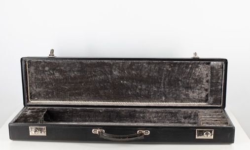 A bass bow case with space for six bows