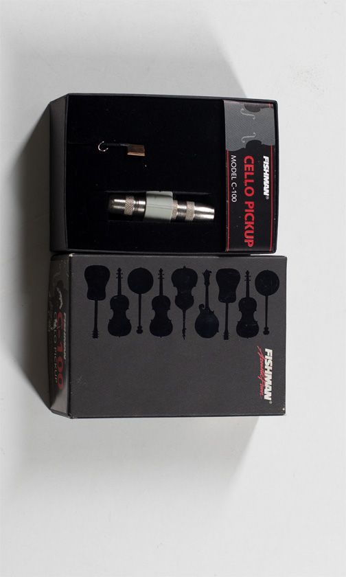 A Fishman C-100 cello pickup