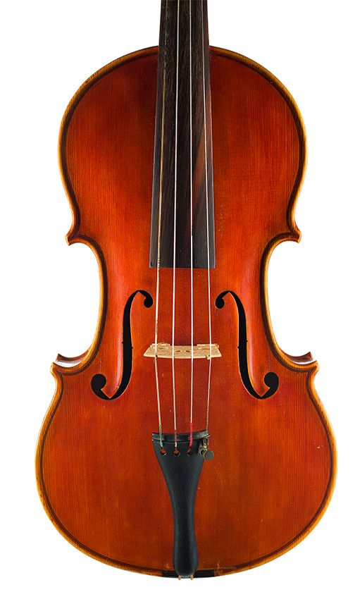 A viola by Piero Parravicini, Milan, 1949