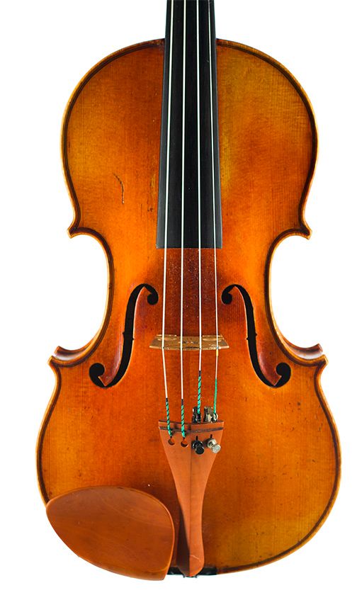 A violin, probably by Emile Mennesson, France, circa 1877