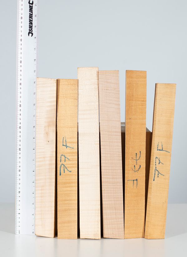 Six rib blocks, maple