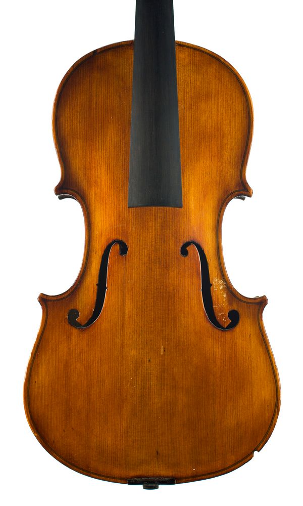 A violin, labelled The Maidstone