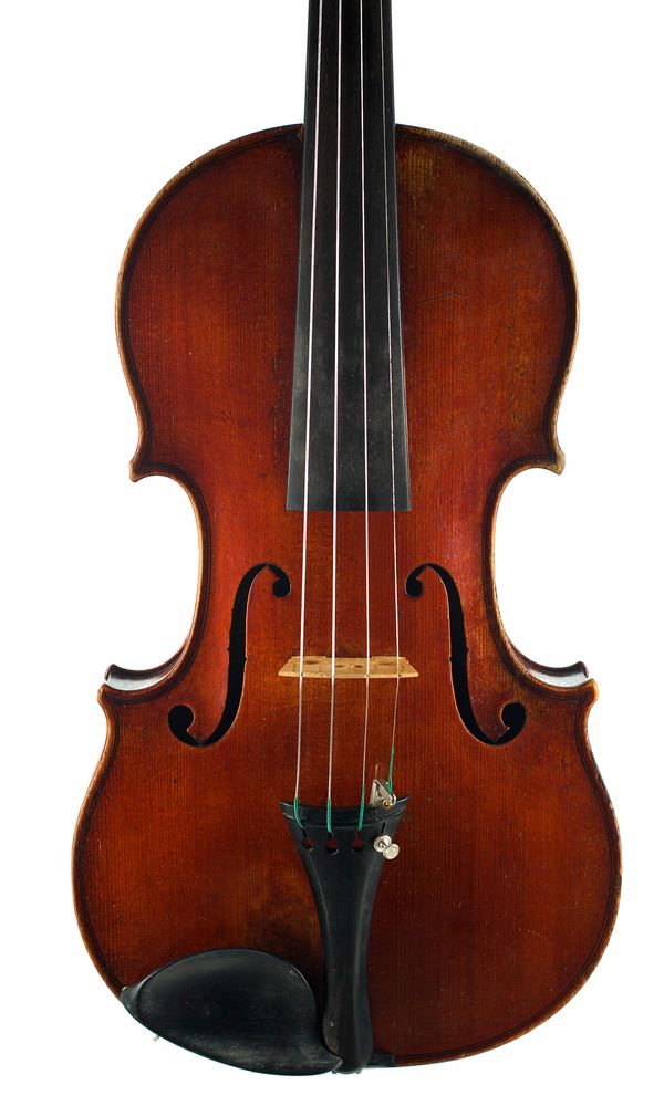 A violin by C. A. Miremont, Paris, 1884