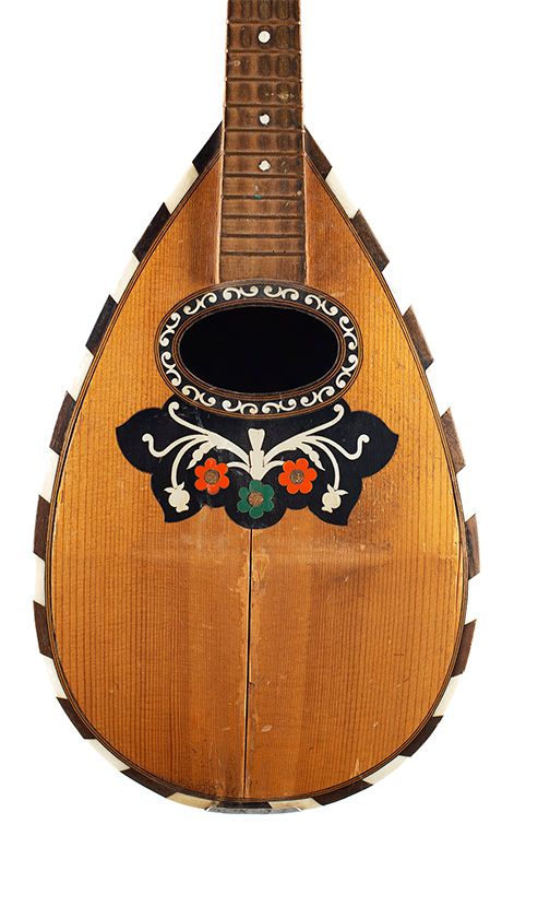 A bowl-back mandolin