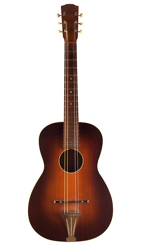 A Levin 125 acoustic guitar