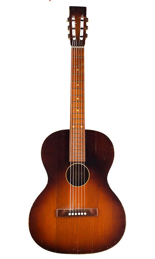 A Hagstrom acoustic guitar