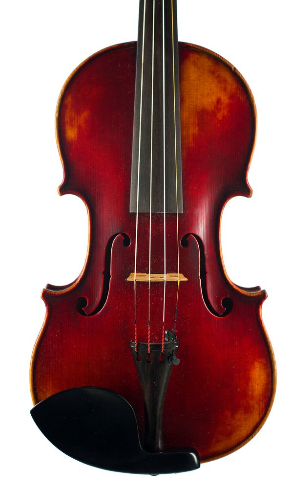 A violin by Alexandre Delanoy, Bordeaux, 1914