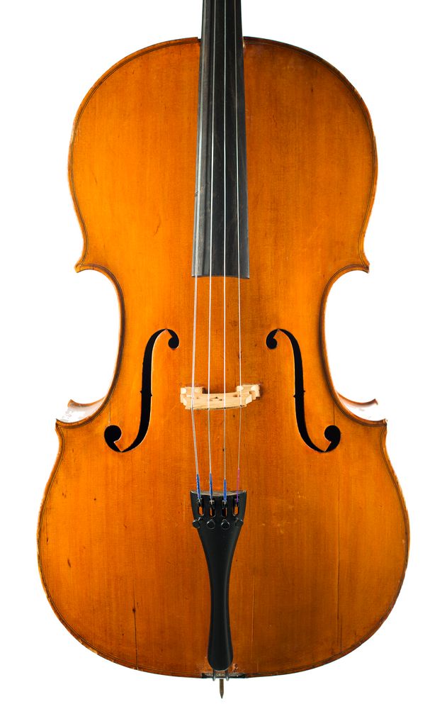 A cello, probably France, 19th Century