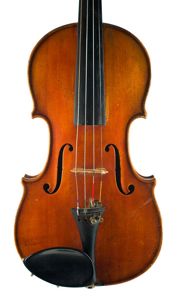 A violin by Albin Höllinger, Kiel, 1904