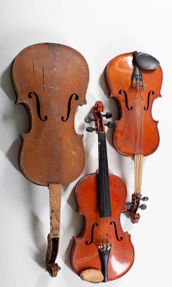 Four child's violins