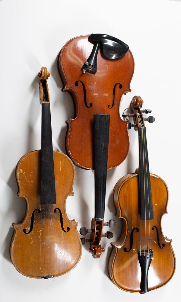 Five violins