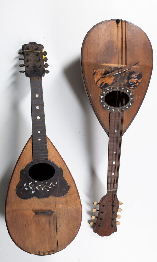 Three mandolins