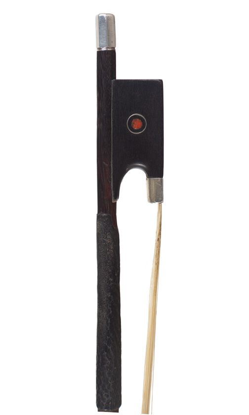 A silver-mounted violin bow