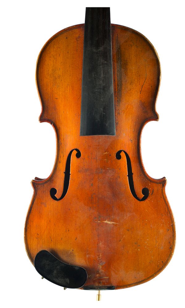 A child's violin, unlabelled