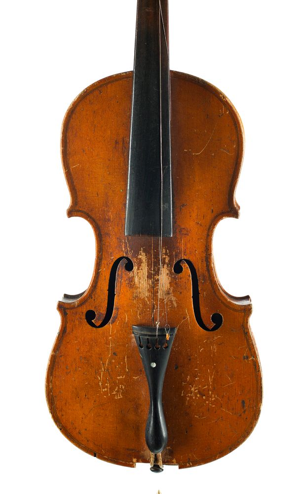 A child's violin, unlabelled