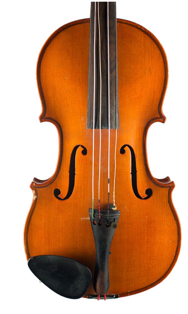 A child's violin, unlabelled