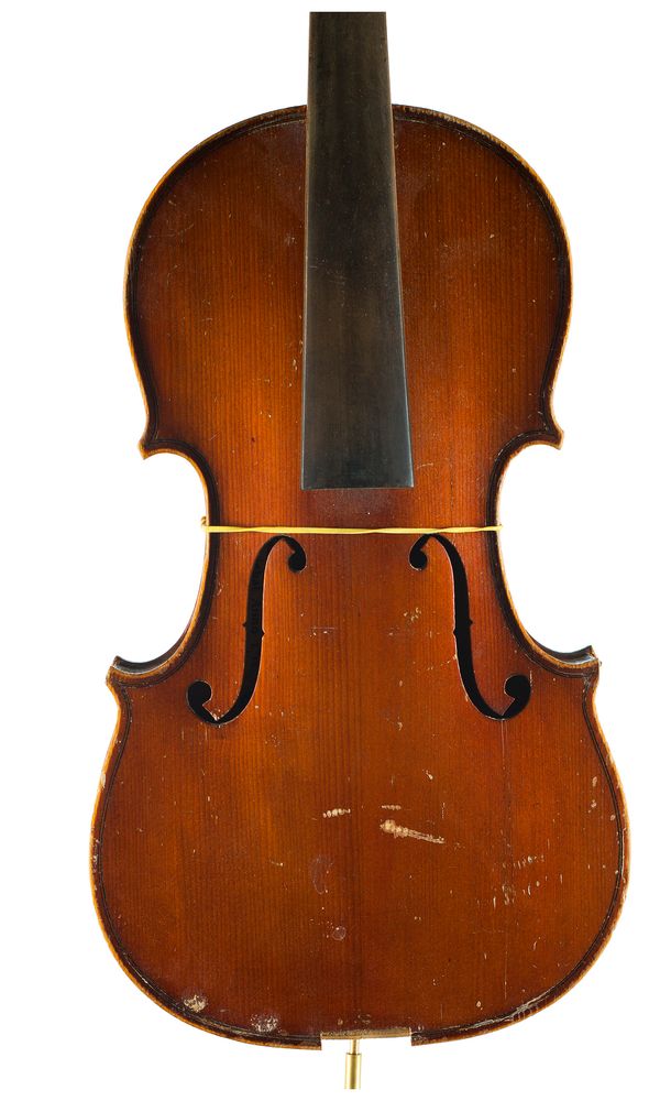A child's violin labelled Antonius Stradivarius