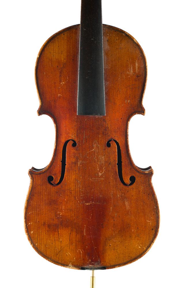A child's violin, unlabelled