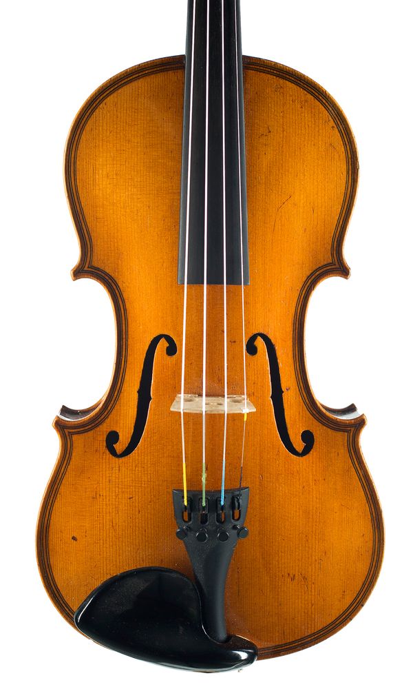 A seven-eighths sized violin, unlabelled