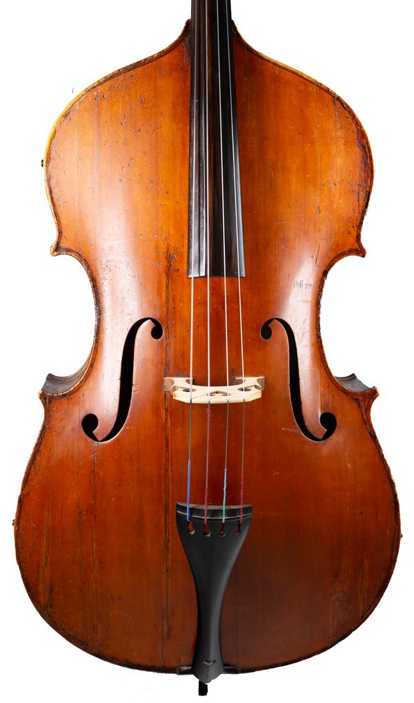 A double bass, unlabelled