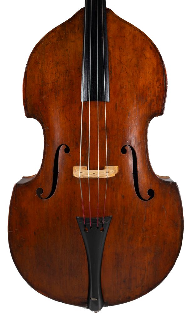 A double bass, Germany, circa 1890