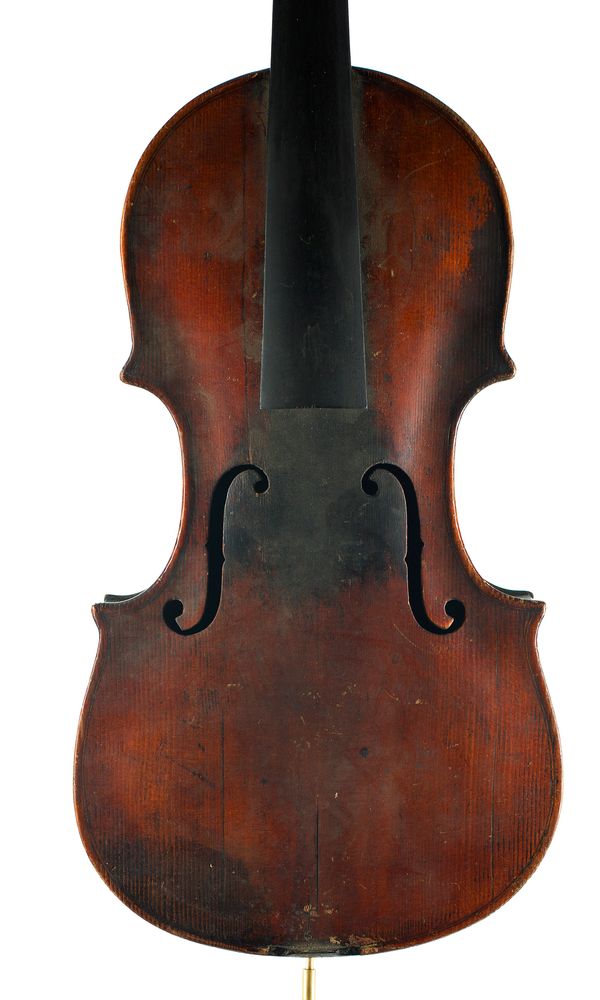 A violin labelled Nicolaus Amatus