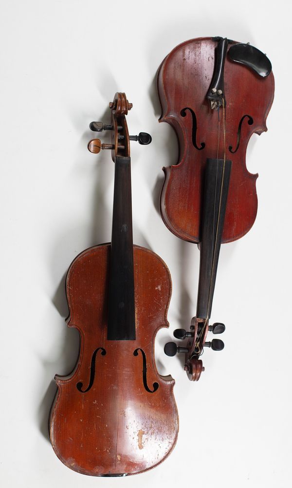 Two child's violins