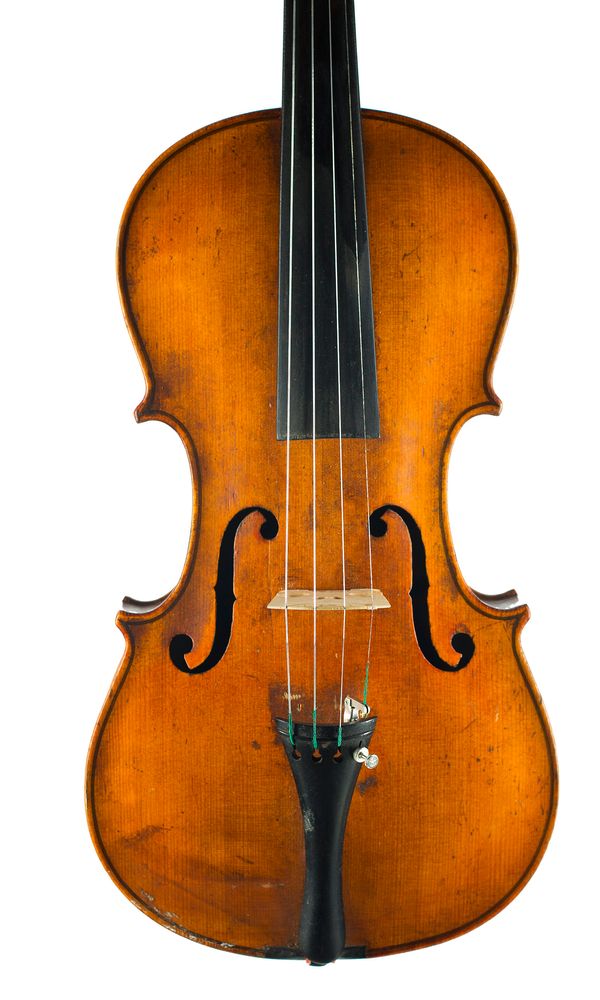 A violin labelled Jacobus Stainer