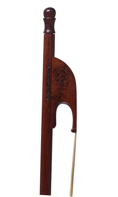 A baroque bow, stamped Walter Mettal