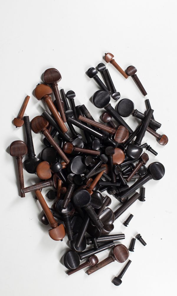 A large quantity of pegs, various sizes