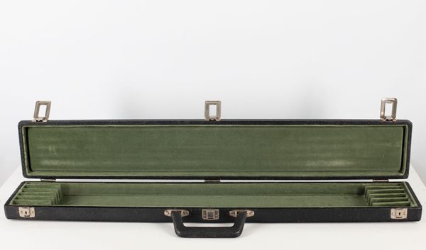 A bow case with space for six bows