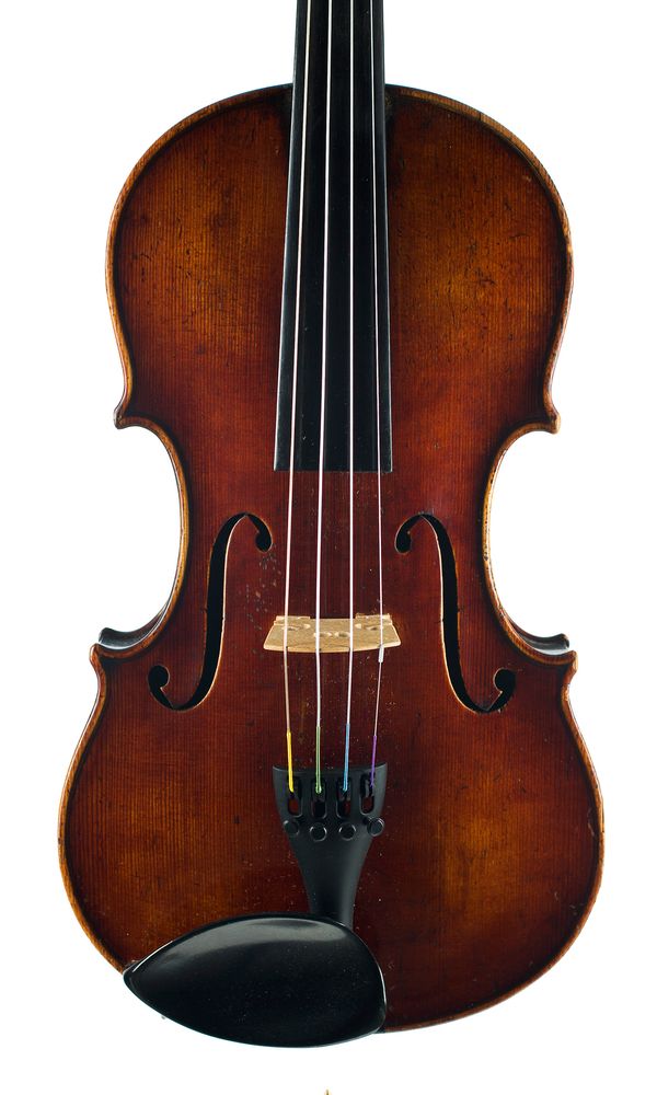 A violin, probably England, circa 1890