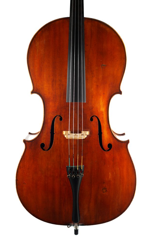 A cello by Sillen Benecke, Stockholm, 1882