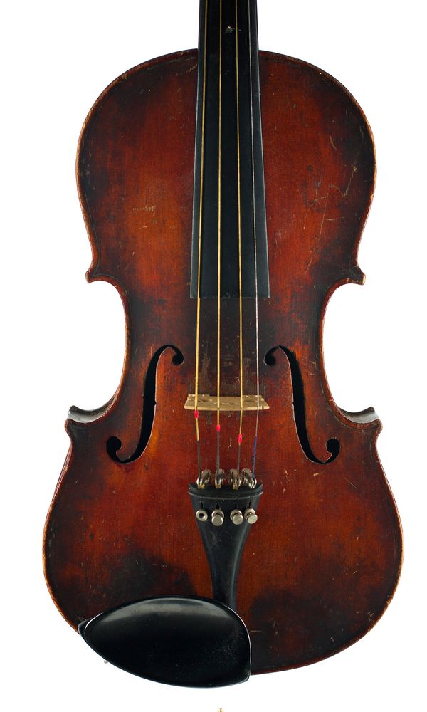 A violin, labelled The Maidstone