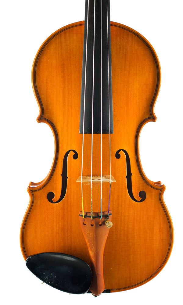 A violin by Gerald Littlewood, Hollingworth-in-Longendale, 1983