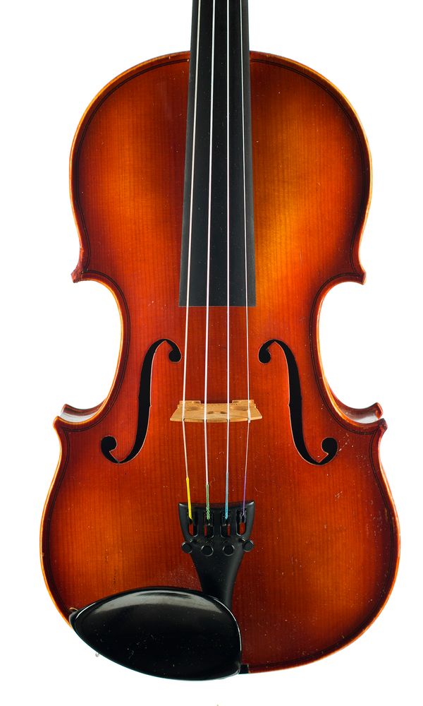 A viola, labelled handmade by Otto Jos. Klier